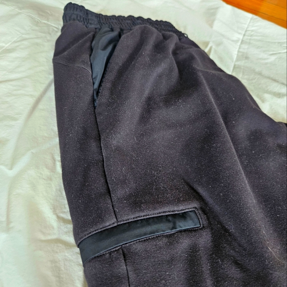 ATHLETA Black Crop Wide Bottom Women's Pants - Picture 3 of 7